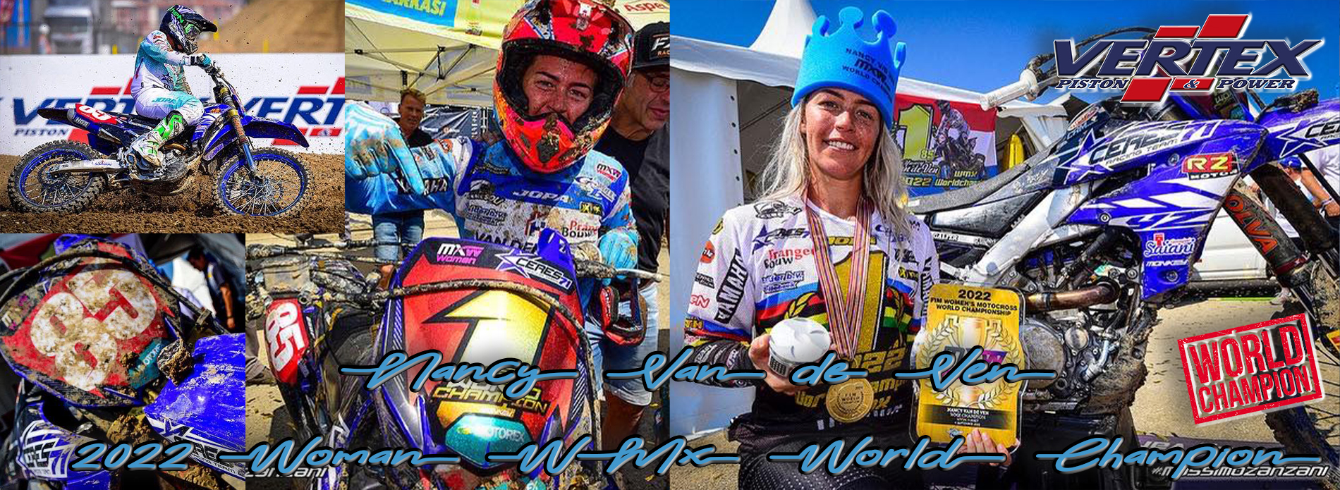 Vertex & Ceres71 & Nancy Van De Ven 2022 WMx World Champion